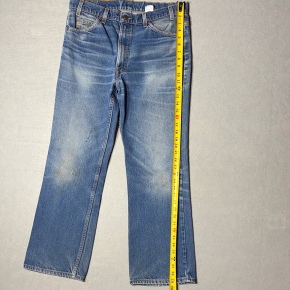 Vintage Orange Tab 517 Bootcut Levi's Jeans - Picture 9 of 14
